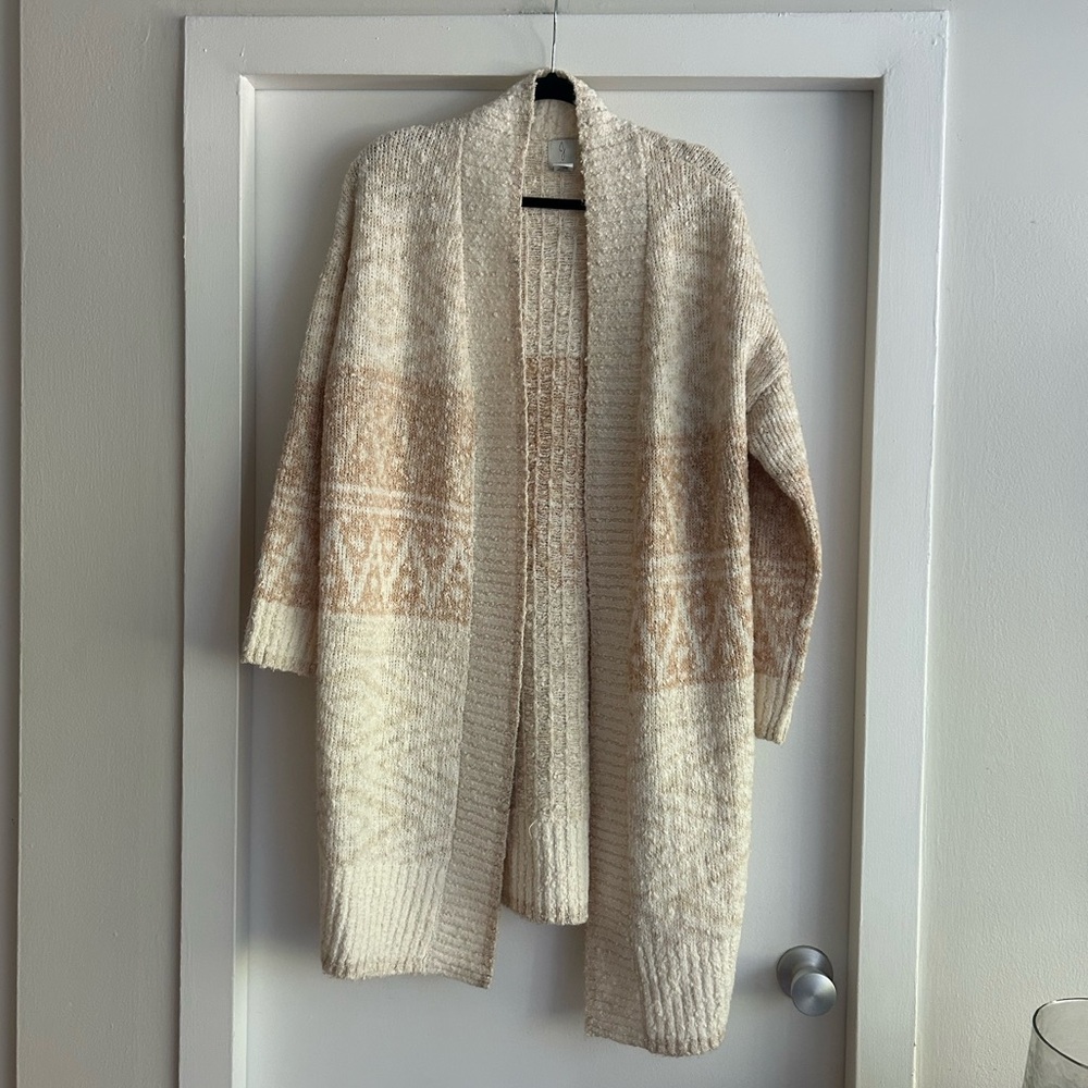 Joie cotton long cardigan sweater